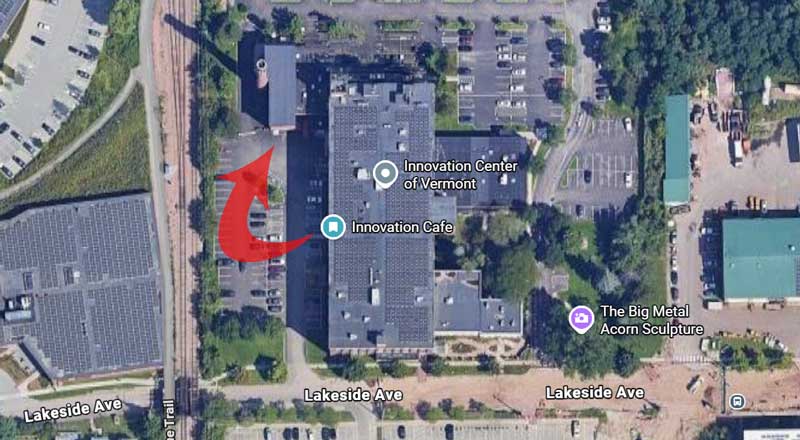 Innovation Cafe map